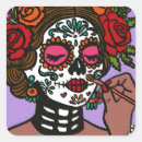 Buscar catrina pegatinas Mexicano
