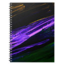 Buscar azul de neón cuadernos Negro