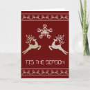 Buscar del reno tarjetas Navidades