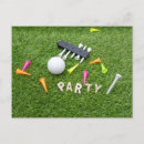 Buscar pelota de golf invitaciones Verde