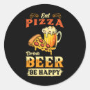 Buscar pizzería pegatinas Amante de la pizza