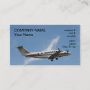Buscar ala tarjetas de visita Avión