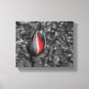 Buscar rosa rojo lienzos Negro