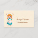 Buscar housekeeper tarjetas de visita Ama de casa