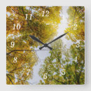 Buscar hojas otoño relojes de pared Temporada