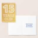 Buscar 15 años tarjetas General y unisex