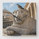 Buscar bird painting relojes de pared Blue sky