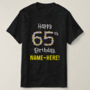 Buscar 65 o cumpleaños camisetas Para todos