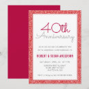 Buscar celebración 40 años boda invitaciones Invitados