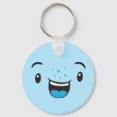 Buscar cara sonriente llaveros Kawaii