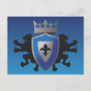 Buscar escudo medieval postales Corona