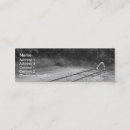 Buscar carril tarjetas de visita Tren