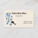 Buscar buceadores tarjetas de visita Buceo