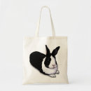 Buscar conejo negro bolsos Blanco
