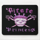 Buscar bandera pirata alfombrillas de raton Negro