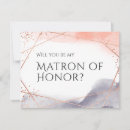 Buscar matrona del honor invitaciones Acuarela