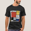 Buscar mondrian camisetas Composición