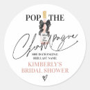 Buscar champagne pegatinas Ducha de champán