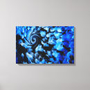 Buscar azul y negro lienzos Contemporáneo