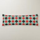 Buscar zigzag rojo y blanco cojines Patrón