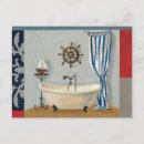 Buscar cuarto de baño postales Azul