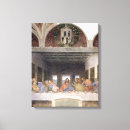 Buscar la última cena lienzos Leonardo