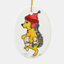 Buscar erizos adornos Navidad