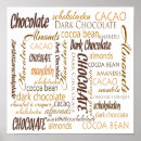 Buscar bocadillos posters Chocolate