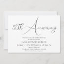 Buscar 50 años boda aniversario invitaciones Simple
