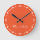 Buscar colores brillantes relojes de pared Nombre