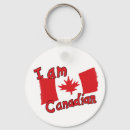 Buscar bandera de canadá llaveros Blanco