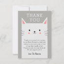 Buscar pequeño gato blanco tarjetas Gatito