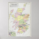 Buscar mapa de las islas británicas posters Político