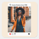 Buscar redes sociales pegatinas Para ella