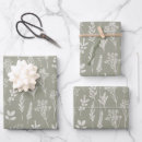 Buscar verde oliva papel de regalo Minimalista