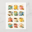 Buscar café tazas postales Lindo