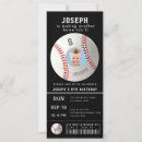 Buscar béisbol invitaciones Para niños