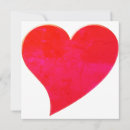 Buscar corazón rojo grande tarjetas General y unisex