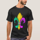 Buscar flor de lis camisetas Mardi