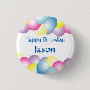 Buscar globos del cumpleaños chapas Cualquier niño