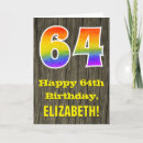 Buscar rústico tarjetas de cumpleaños Para todos