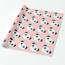 Buscar cara la panda de papel de regalo Oso