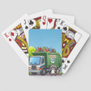 Buscar camiones barajas de cartas Camión de basura