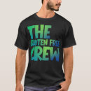 Buscar gluten libre camisetas Verde