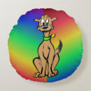 Buscar perro del dibujo animado cojines Cualquier niño