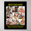 Buscar el mejor padre posters Su propio