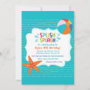 Buscar splish splash party invitaciones General y unisex