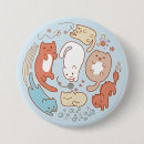 Buscar animales gordos chapas Kawaii