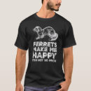 Buscar huron camisetas Divertido