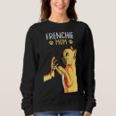 Buscar perro mujer sudaderas Bulldog francés
